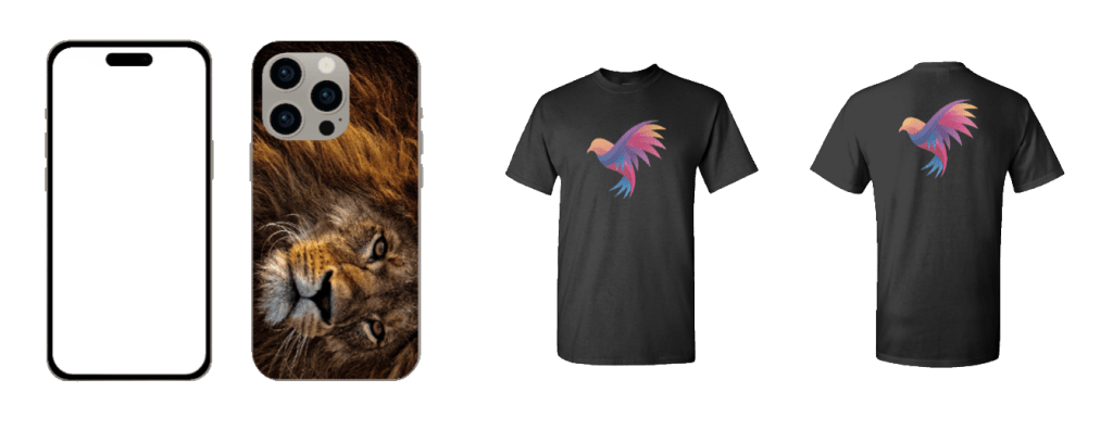 SAi Flexi iPhone 15 and t shirt templates